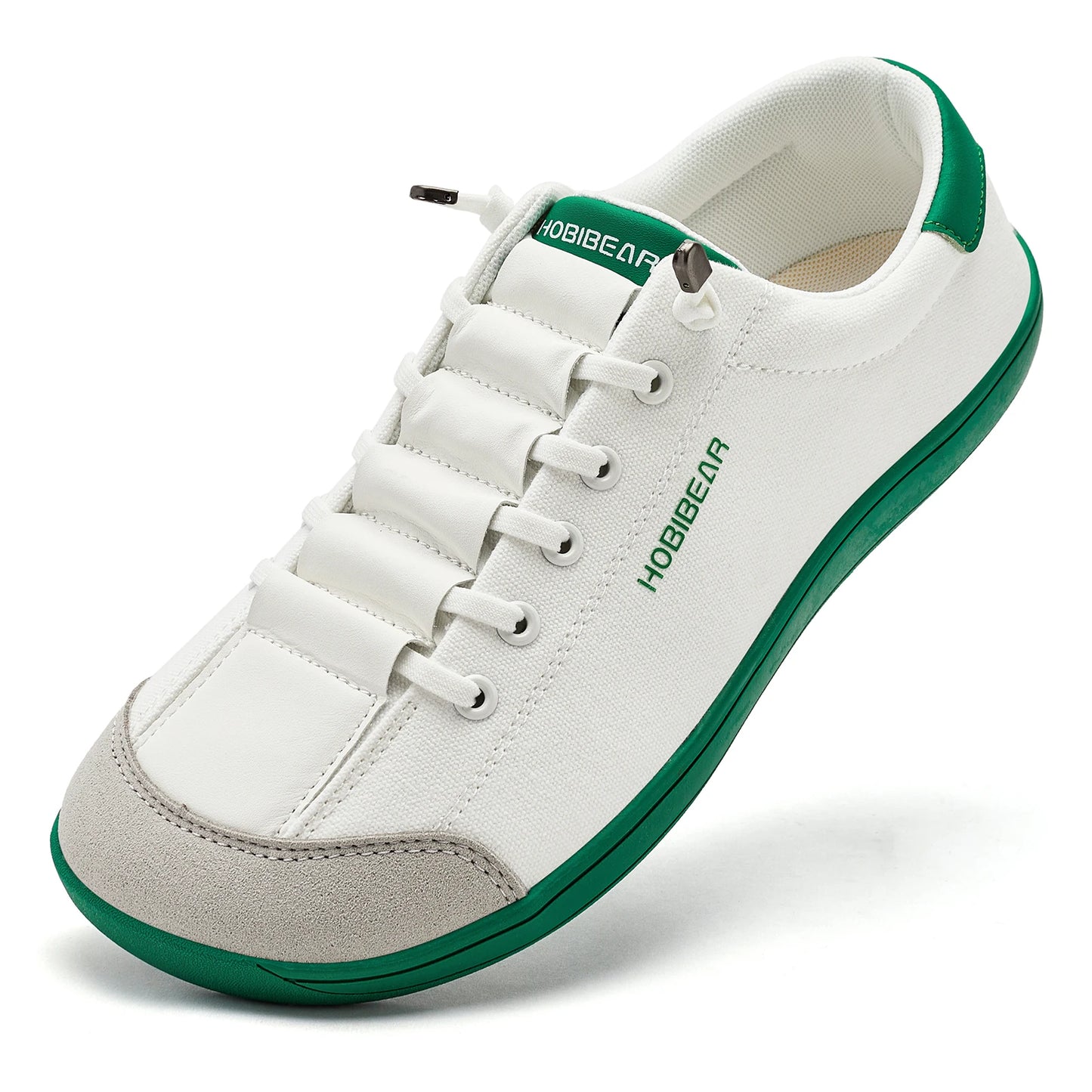 HOBIBEAR Scarpe A Punta Larga Per Piedi Nudi In Tela Minimaliste Slip On Leggere Regolabili Passeggio Sneakers