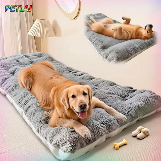 Materassino Per Cani Grandi Invernale Utilizzabile Su Entrambi i Lati Mantiene Al Caldo Antistress Per Golden Retriever