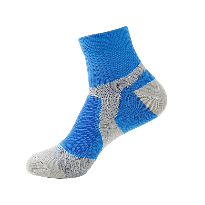 Calzini Sportivi Uomo Caviglia Alta Compressione Con Protezione Per Corsa Cotone Nylon Stile 41