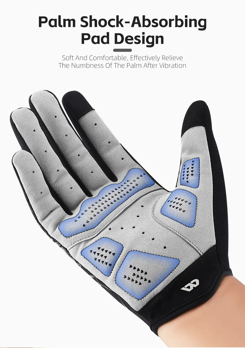West Biking Guanti da Ciclismo Mezze Dita Con Motivo Ragni Cool Spider Estivo MTB Guanti da Strada Touch Screen