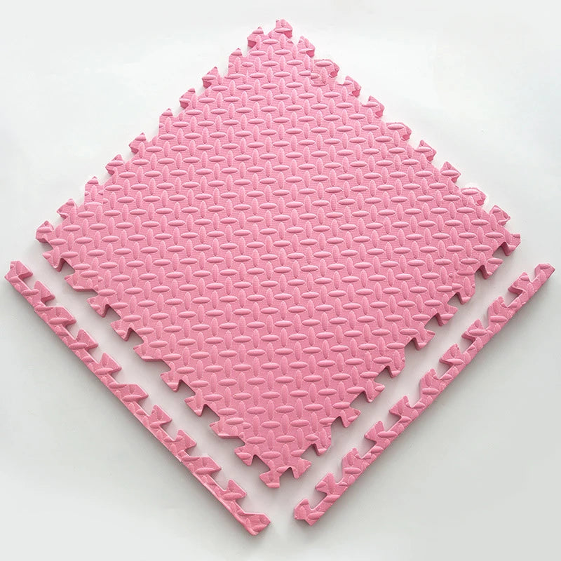 12 pezzi di schiuma tappetino da gioco per bambini tappetino puzzle bambini incastro esercizi piastrelle tappeti piastrelle giocattolo tappeto morbido 30 * 30 * 1 cm