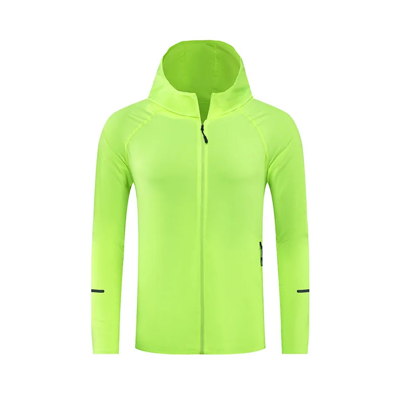 Giacca Da Corsa Sportiva Sottile Da Uomo Giacca A Vento Da Palestra Quick Dry Training Abbigliamento Fitness
