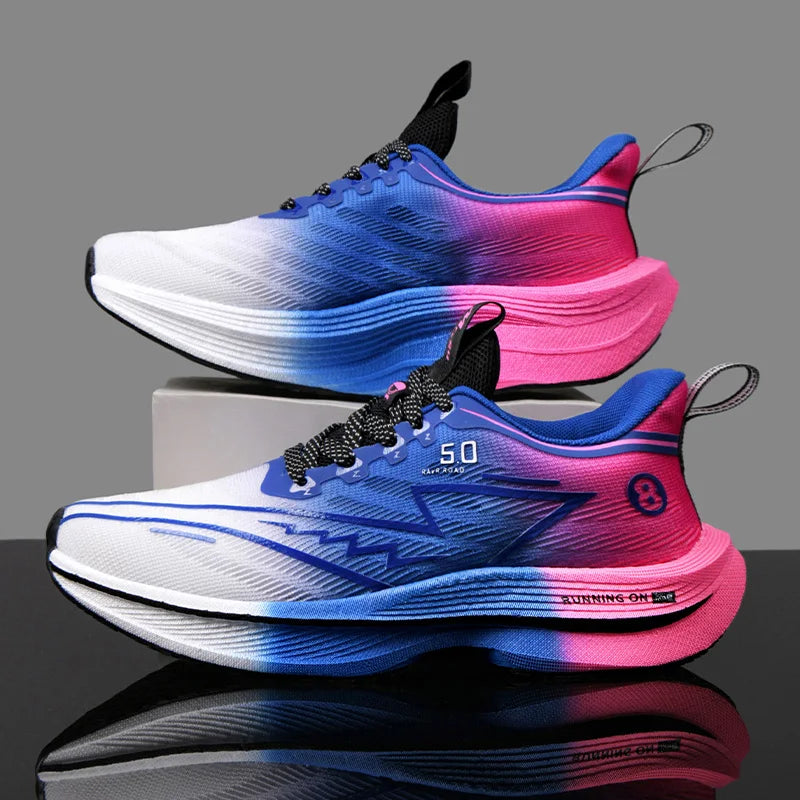 Sneakers Casual Di Lusso Da Uomo Traspiranti Scarpe Da Corsa Mocassini Alla Moda Comode Per Gara Con Aumento Di Altezza