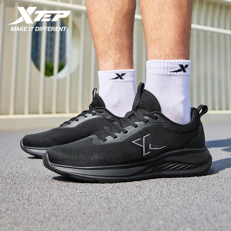 Xtep Scarpe da Corsa per Uomo 2025 Scarpe Estive in Mesh Traspirante Leggere con Suola Morbida e Ammortizzante