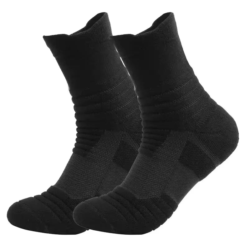 Calze Sportive Uomo in Cotone Bamboo Traspiranti Regolano Umidità per Comfort Tutto il Giorno Autunno Inverno 10 Paia