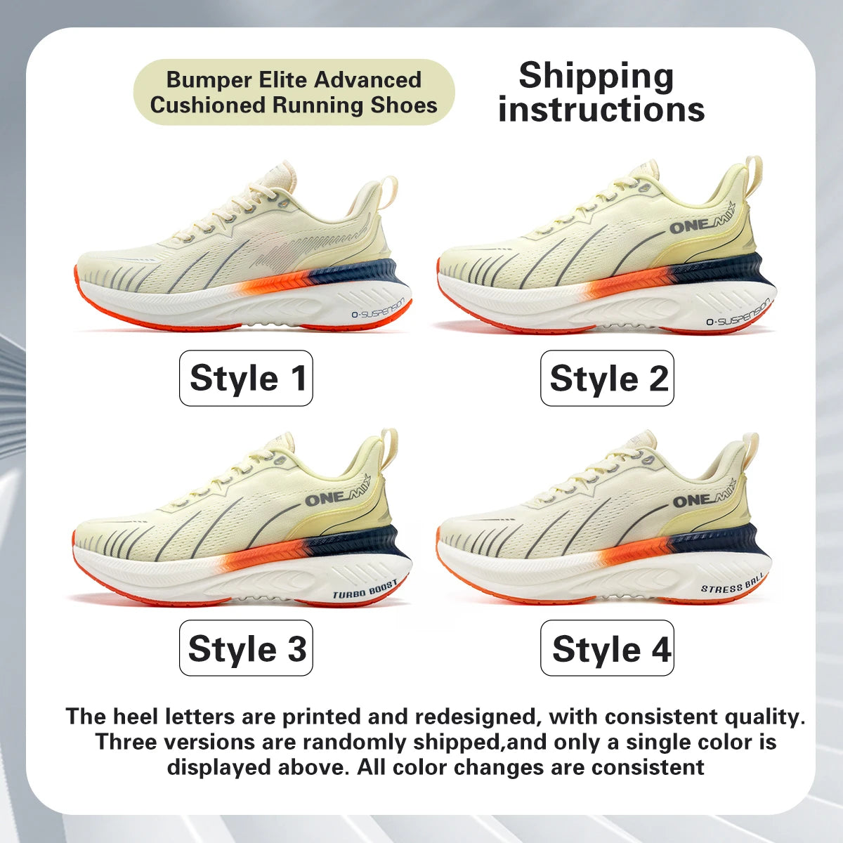 Onemix Nuove Scarpe Da Corsa Ammortizzanti Uomo Runner Antiscivolo Per Esterno Scarpe Da Ginnastica Sportive