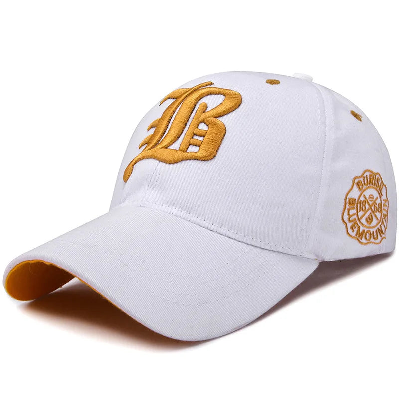 Berretto Baseball Unisex Cotone Estivo con Ricamo Snapback Protezione Solare Adulti