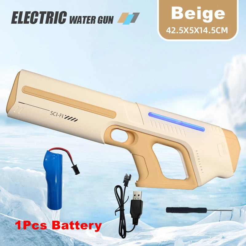 Pistole Ad Acqua Elettriche Con Serbatoio Spruzzi Automatici Per Adulti E Ragazzi Estivo Giocattolo