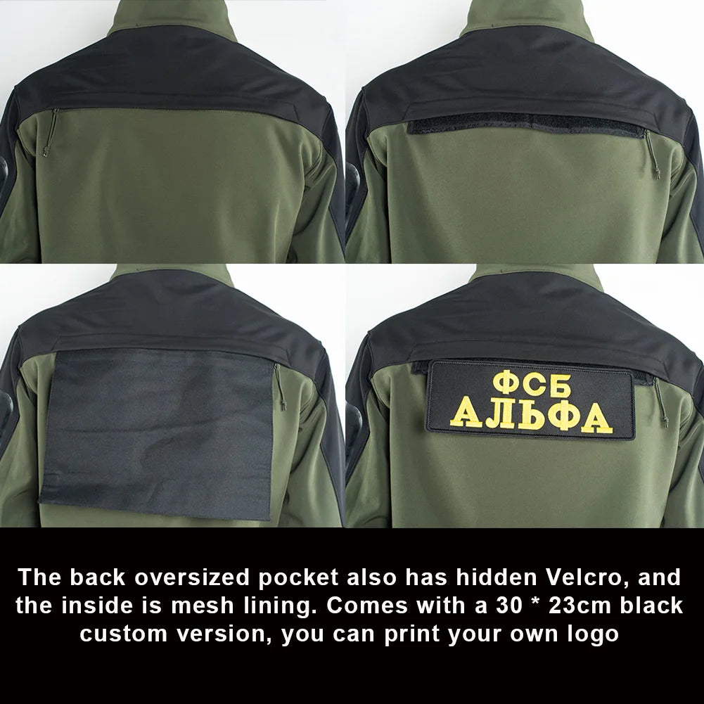 Giacca Tattica In Pile Mimetico Militare Da Uomo Softshell Impermeabile Per Safari Dell Esercito Invernale