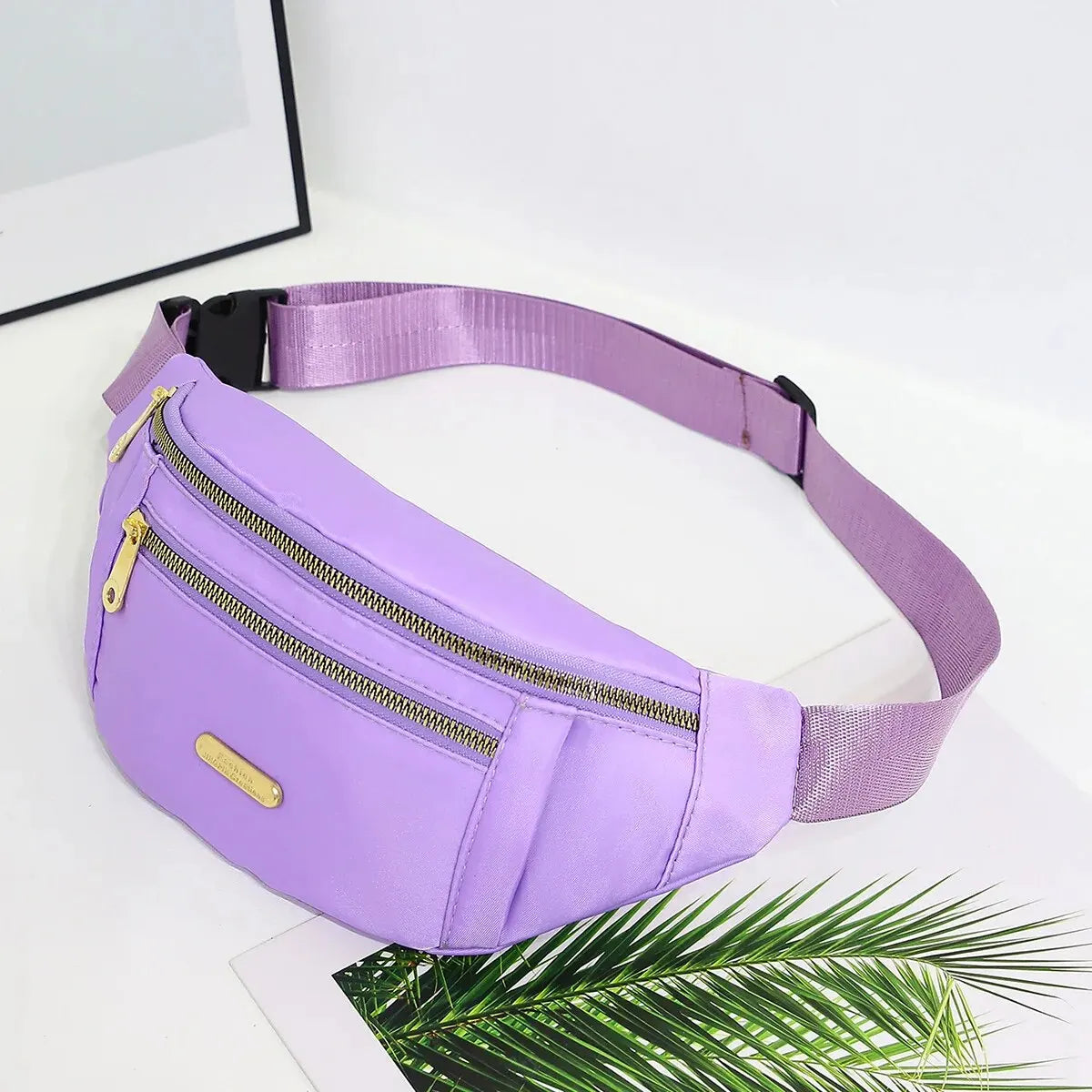 Marsupio Sportivo Da Donna Multistrato In Nylon Per Attività All Aperto Borsa A Tracolla Da Petto Per Telefono