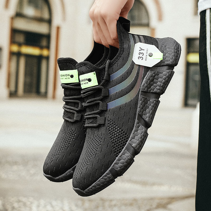 Scarpe Da Ginnastica Uomo Traspiranti Da Corsa Comode Sneakers Sportive Con Plateau In Stile Classico Casual