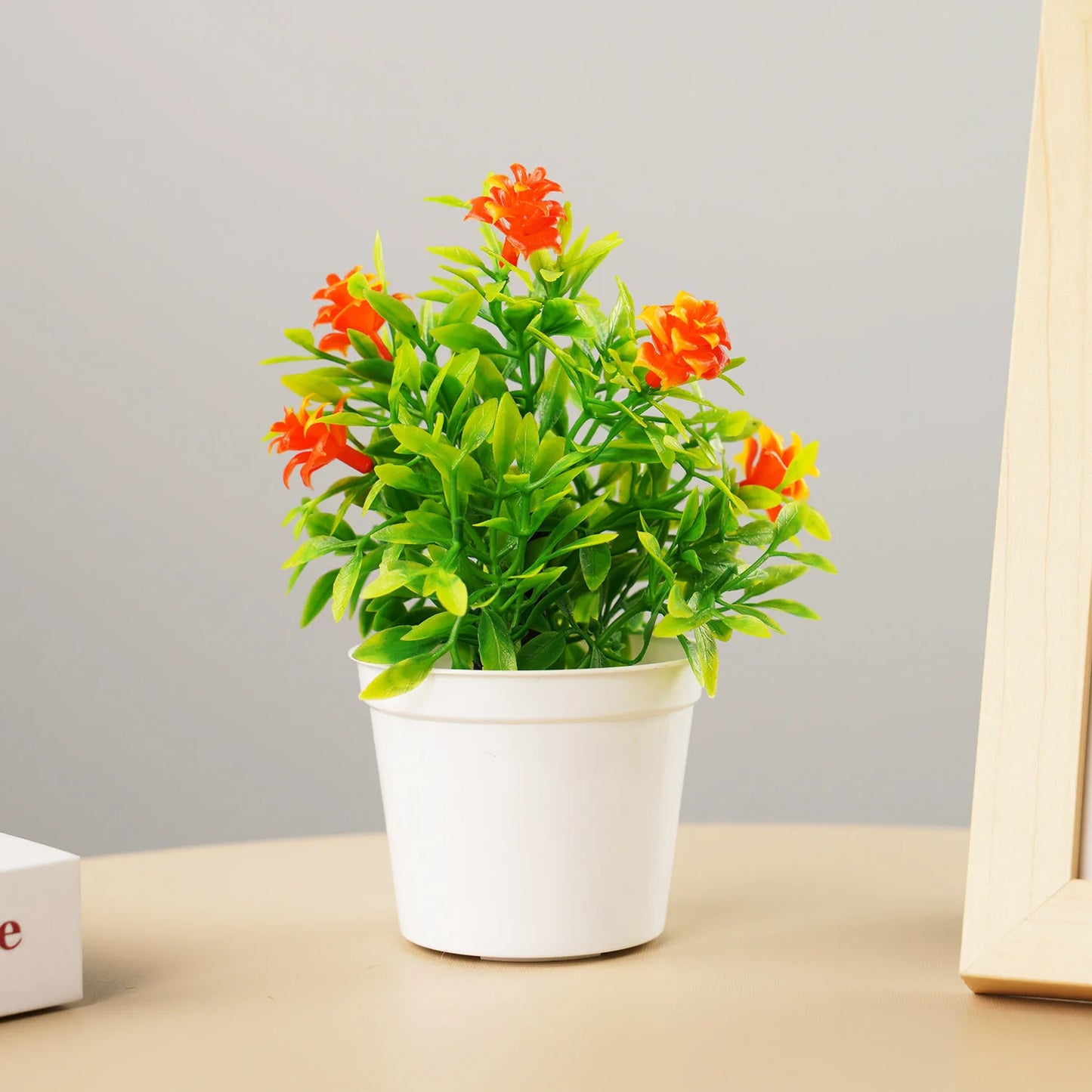 Piante Artificiali Bonsai Finti In Vaso Per Tavolo Ufficio Decorazione Scrivania Giardino Elegante