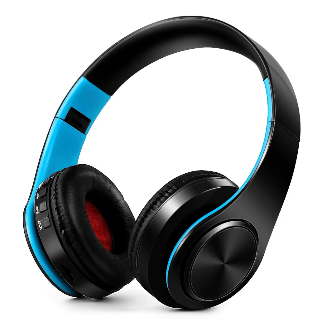 Cuffie Wireless Dorate Bluetooth con Microfono Incorporato Auricolare Stereo Universale per Android e iOS Regalo da Uomo