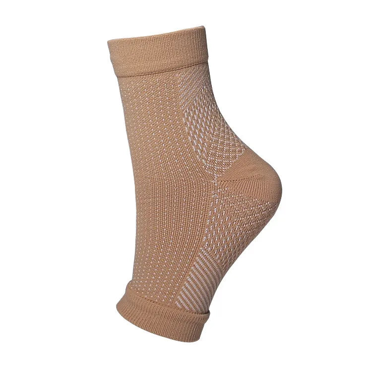 Calzini Sportivi Uomo Caviglia Alta Compressione Con Protezione Per Corsa Cotone Nylon Stile 41