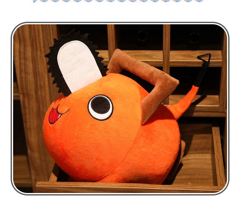 Peluche Pochita Motosega Anime Chainsaw Man Misura Da 10 A 40 Cm Morbido Compagno Di Gioco Regalo Per Bambini