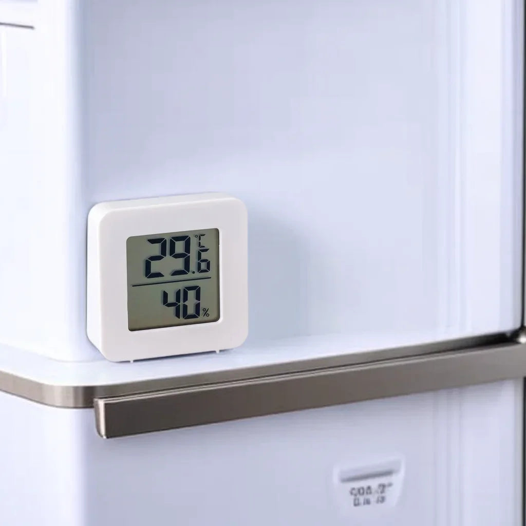 Indicatore Di Temperatura E Umidità Per Mini Termometro Digitale Con Sensore, Montaggio A Parete, Schermo LCD Domestico