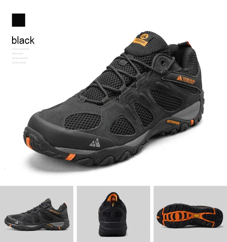 Scarpe Da Trekking Da Uomo Antiscivolo Traspiranti Resistenti All Usura Antispruzzo Scarpe Da Montagna