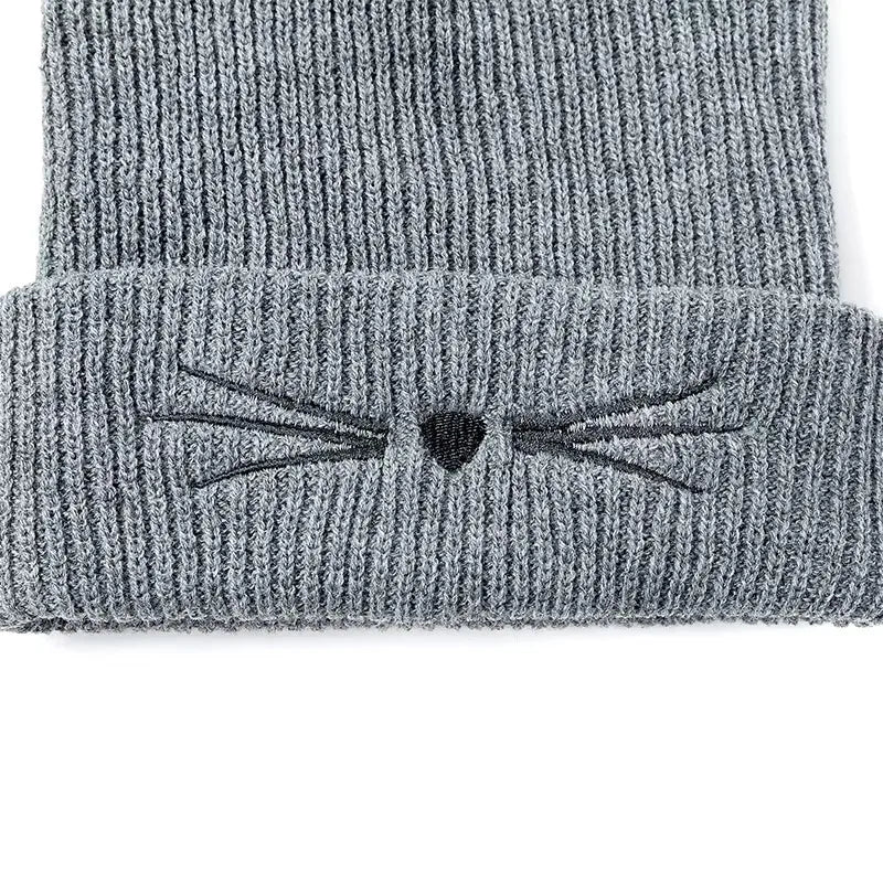 Berretto Invernale Da Donna Con Orecchie Di Gatto Caldo E Confortevole Per Inverno Moda Donna