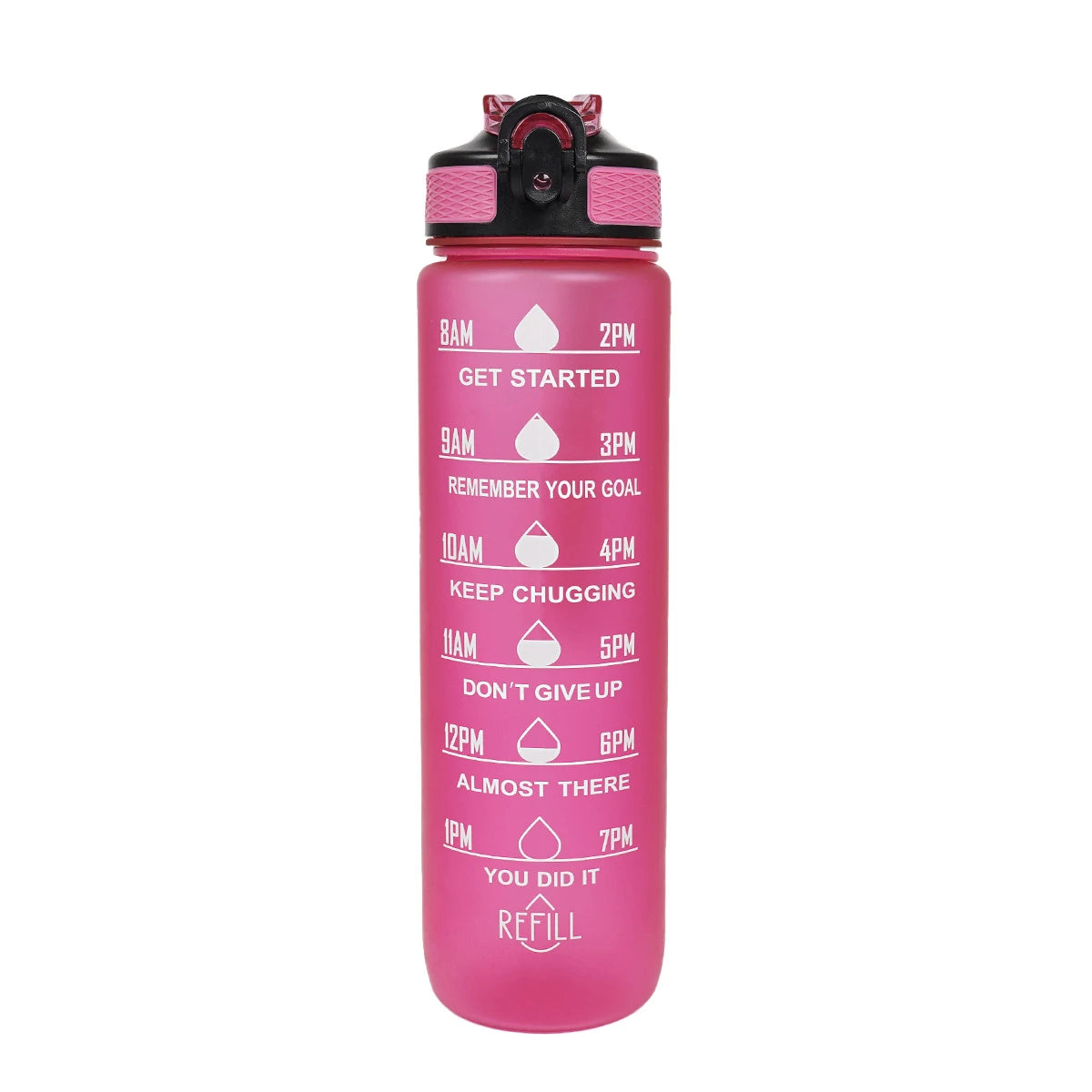 Borraccia In Plastica Da 900 A 1000 Ml Con Cannuccia Antiperdite Per Viaggi E Ciclismo SIMBUID