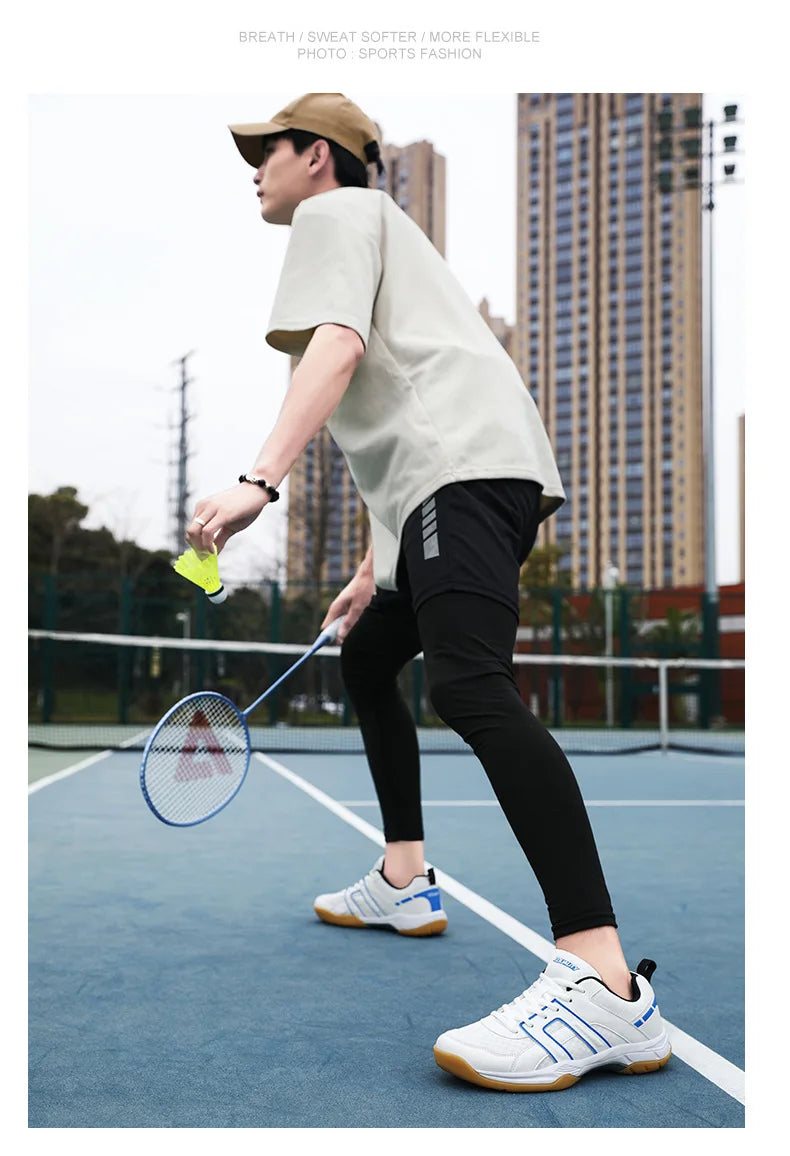 Scarpe Professionali Da Badminton Unisex Leggere Antiscivolo Per Campi Indoor Pickleball Tennis Da Tavolo E Pallavolo