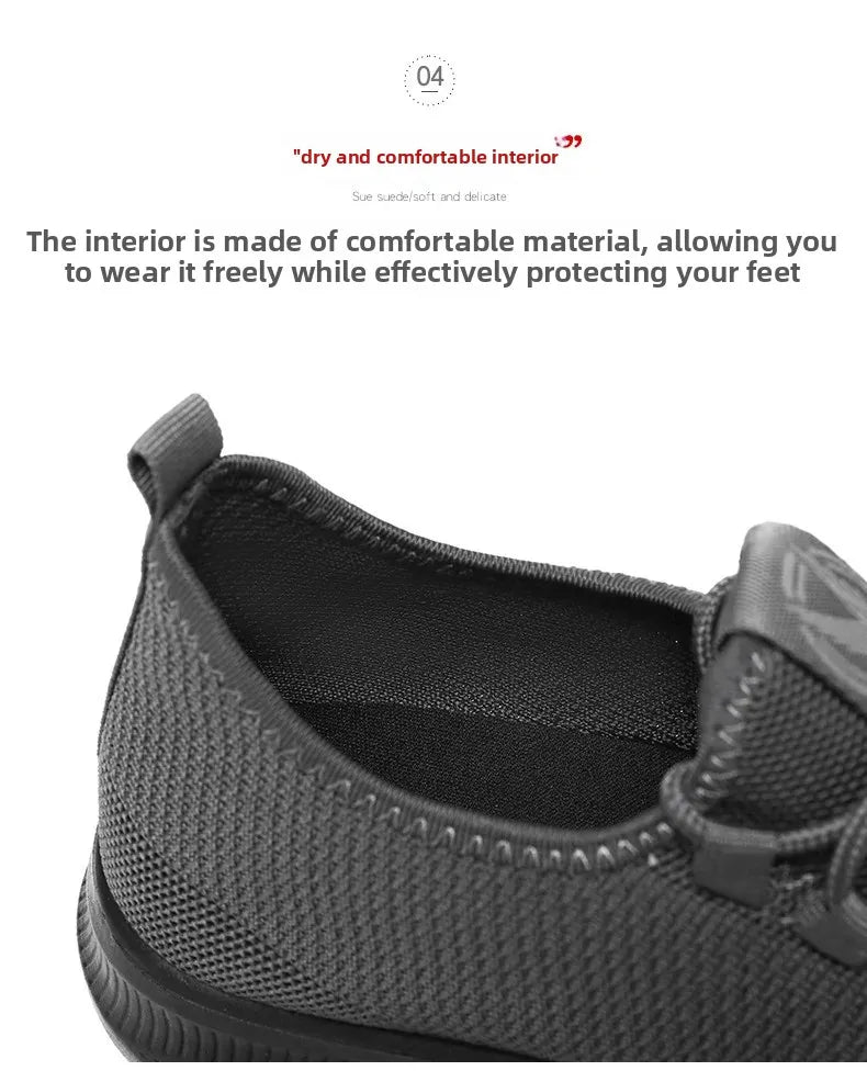Scarpe Da Corsa Da Uomo Traspiranti Estate Nuovo Stile Casual Antiodore Suola Morbida In EVA Mesh Scarpe Da Ginnastica