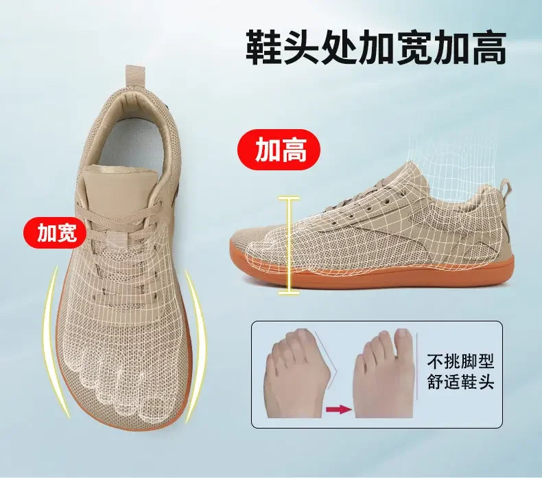 Scarpe Larghe A Piedi Nudi Da Uomo E Da Donna Novità 2025 Taglia 36 47 Per Allenamento All Aperto E Passeggiate Fitness