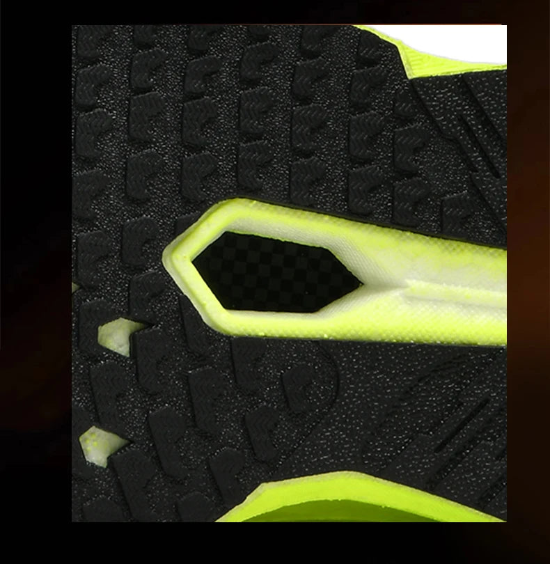 Scarpe Da Corsa Sportive Unisex Uomo Donna Maratona Carbon Board Cuscino Aria Antiscivolo Leggere Traspiranti