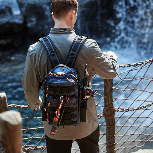 Zaino Tattico Esterno Per Arrampicata Campeggio Trekking Escursionismo Borsa Molle Con Portacanna Da Viaggio A Tracolla