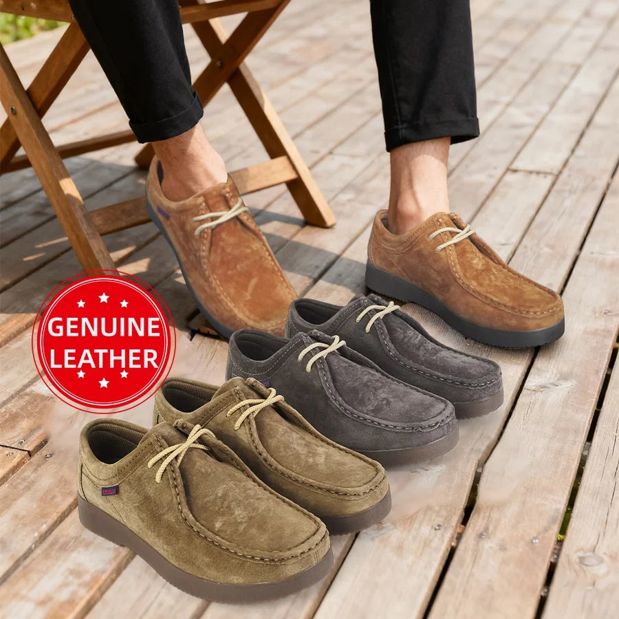 Scarpe da Uomo Cucite a Mano in Pelle Premium Mocassini Casual alla Moda Scarpe Eleganti Per Lavoro Quotidiano
