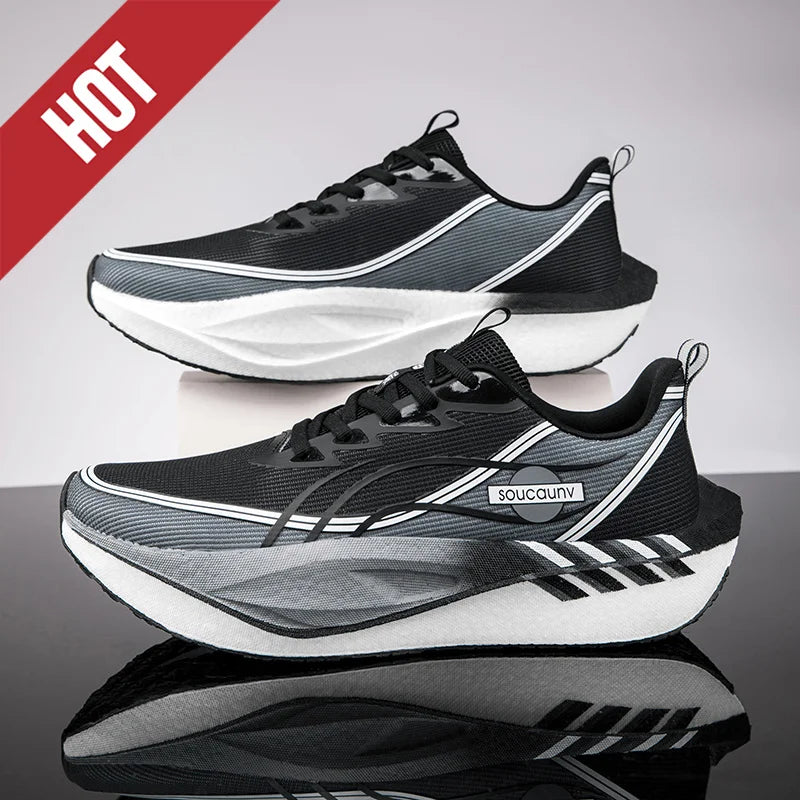 Scarpe Da Corsa Carbon Board Marathon Uomo Donna Traspiranti Leggere Antiscivolo Scarpe Da Ginnastica Atletiche