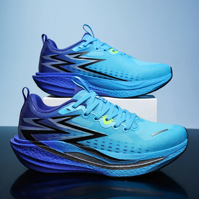 Scarpe Da Corsa Marathon Uomo Con Piastra In Carbonio Leggere E Traspiranti Sneakers Atletiche Per Donna Comode