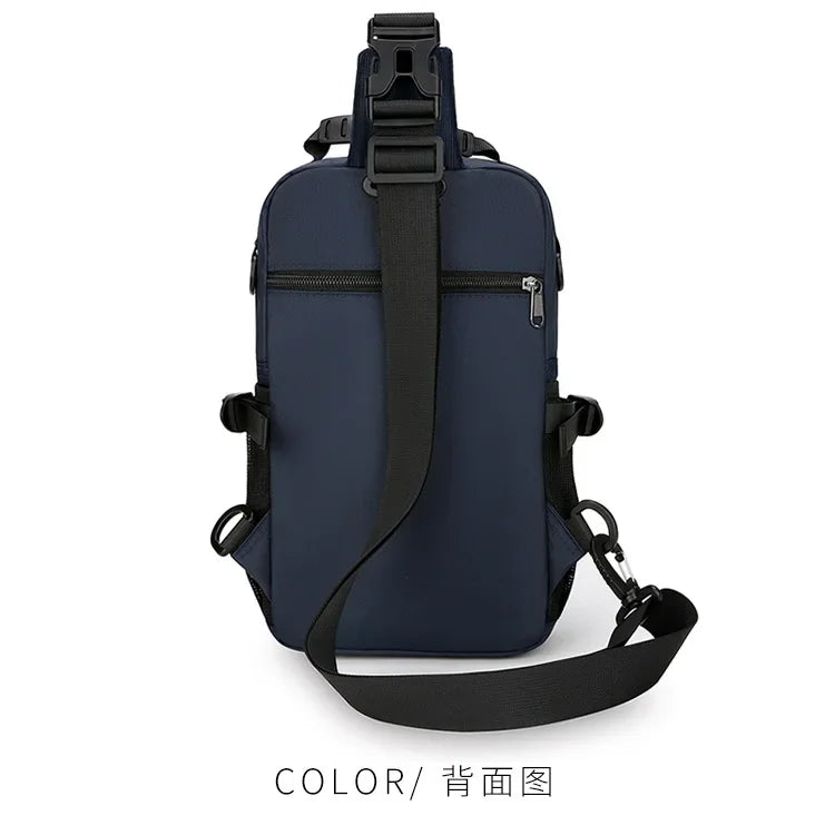 Borsa A Tracolla Uomo Multifunzionale Oxford Alta Qualità Leggera Per Viaggi E Escursioni All Aperto