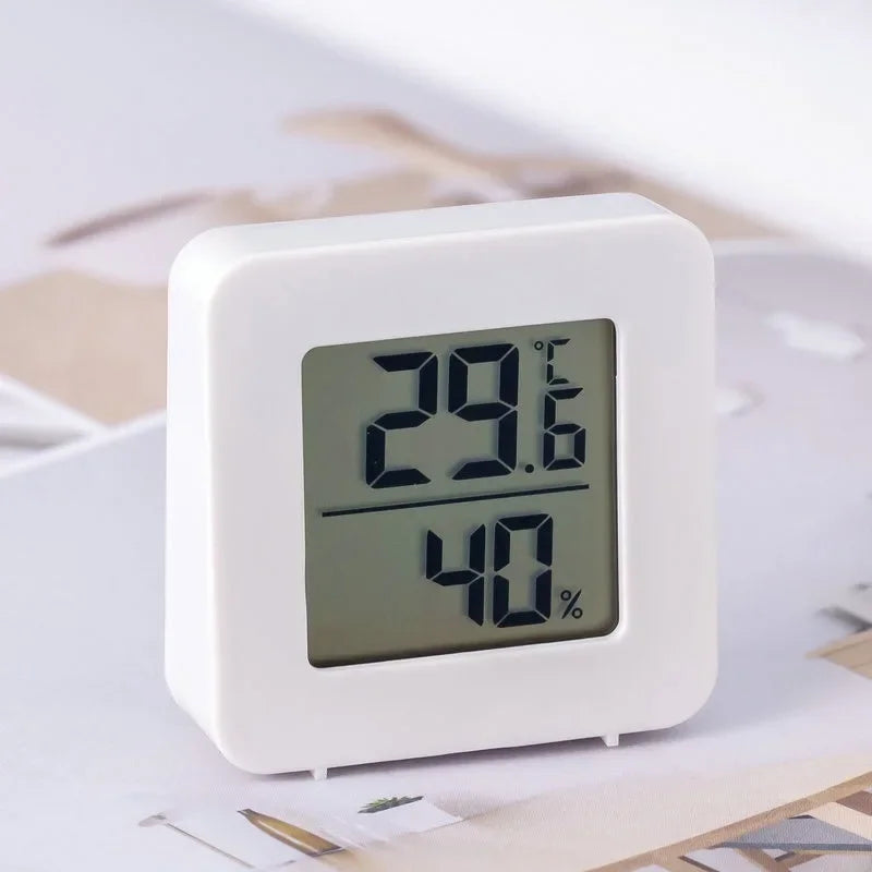 Indicatore Di Temperatura E Umidità Per Mini Termometro Digitale Con Sensore, Montaggio A Parete, Schermo LCD Domestico