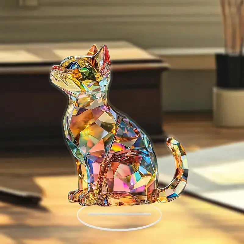 Eleganti Sculture Esotiche Per Decorazioni Da Tavola Per Gatti E Ufficio Tema Animali Per Ringraziamento