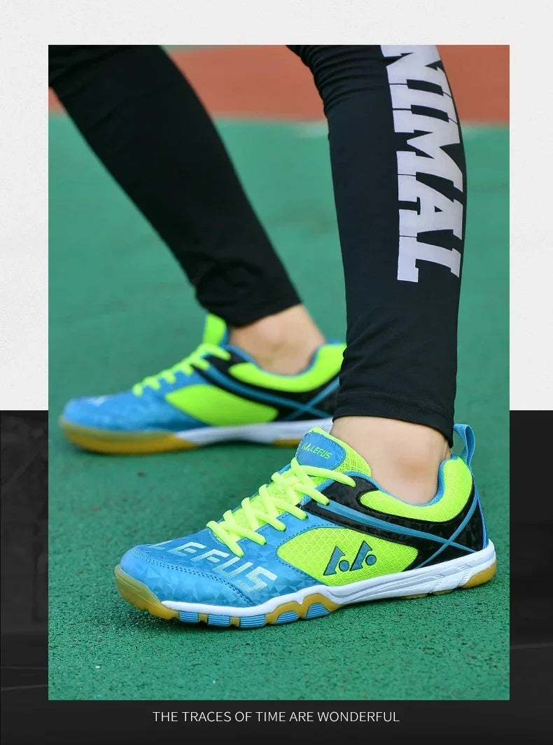Scarpe Da Tennis Da Competizione Uomo Professionali Traspiranti Coppia Scarpe Da Ping Pong E Badminton
