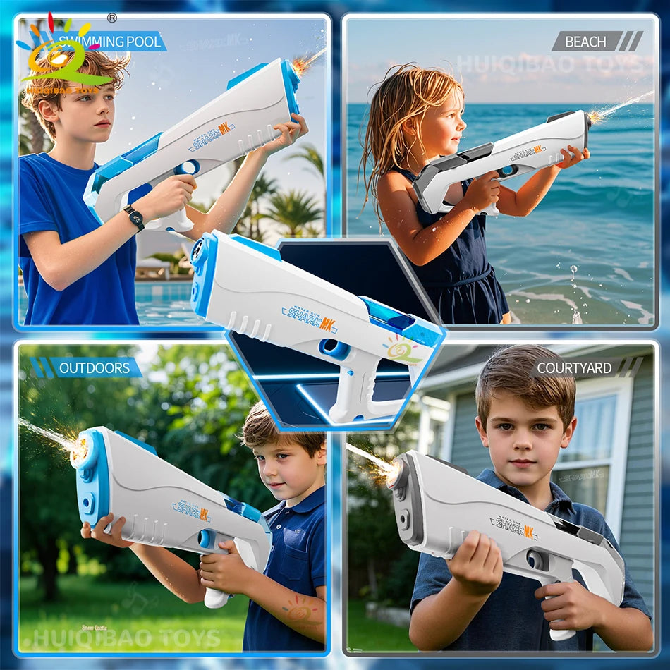 Pistola Ad Acqua Elettrica A Impulsi Completamente Automatizzata Per Spiaggia Gioco Estivo Battaglia Acqua Regalo Adulti