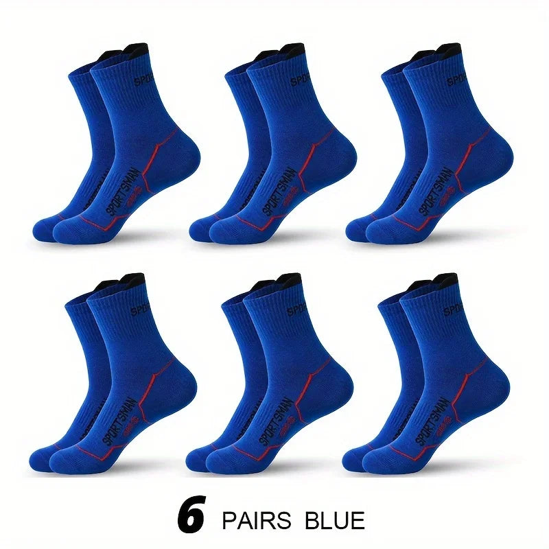 Calzini Corti Da Uomo Per Basket E Corsa Con Rete Traspirante Assorbenti Odori Pack 6 Paia