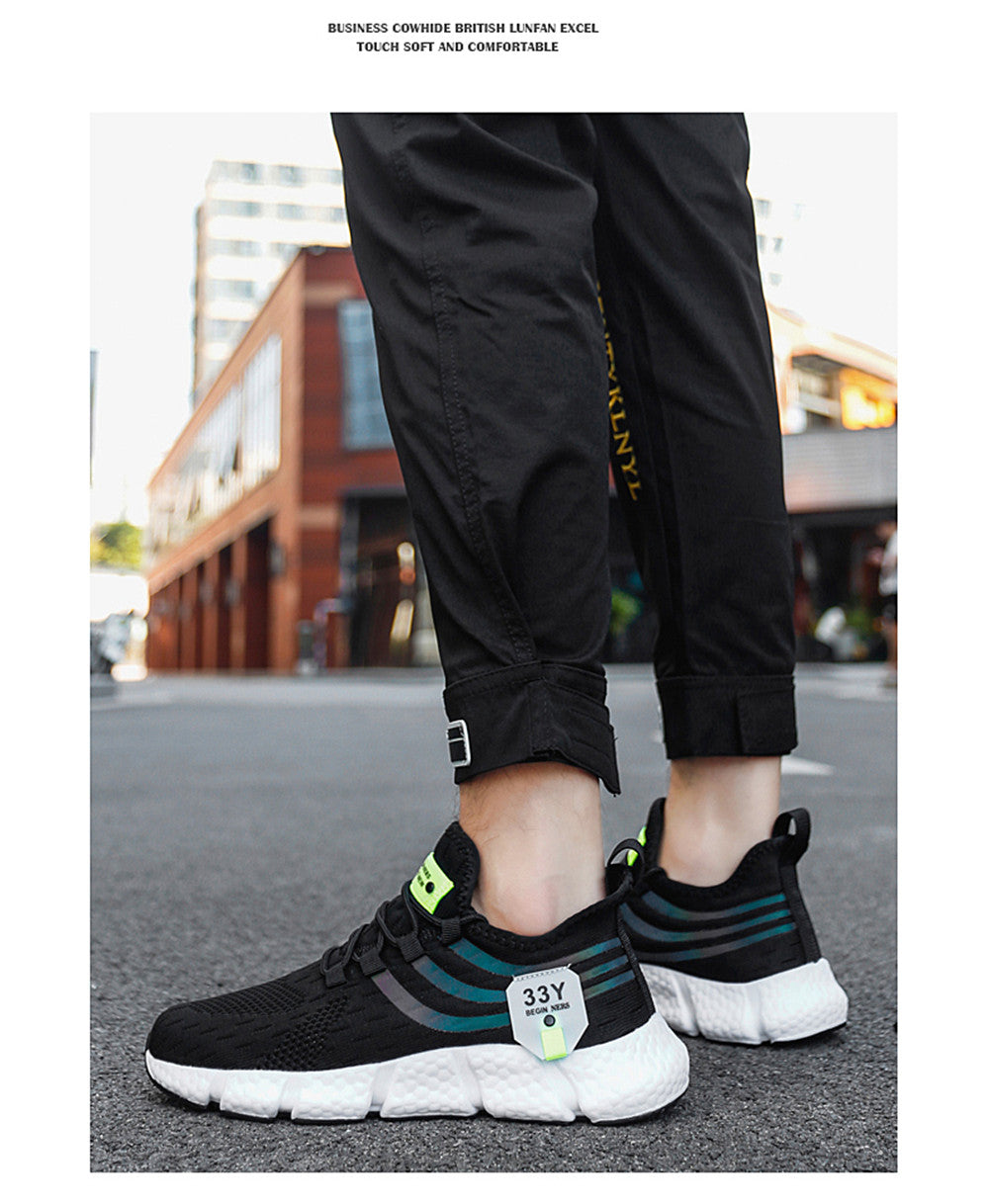 Scarpe Da Ginnastica Da Uomo Unisex Traspiranti Da Corsa Leggere In Maglia Comfort Big Running Scarpe Sportive