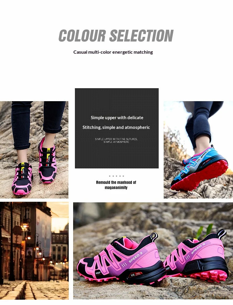 Scarpe Da Donna Traspiranti Alla Moda 2026 Per Sport All'Aperto Alpinismo Viaggi Ed Escursionismo