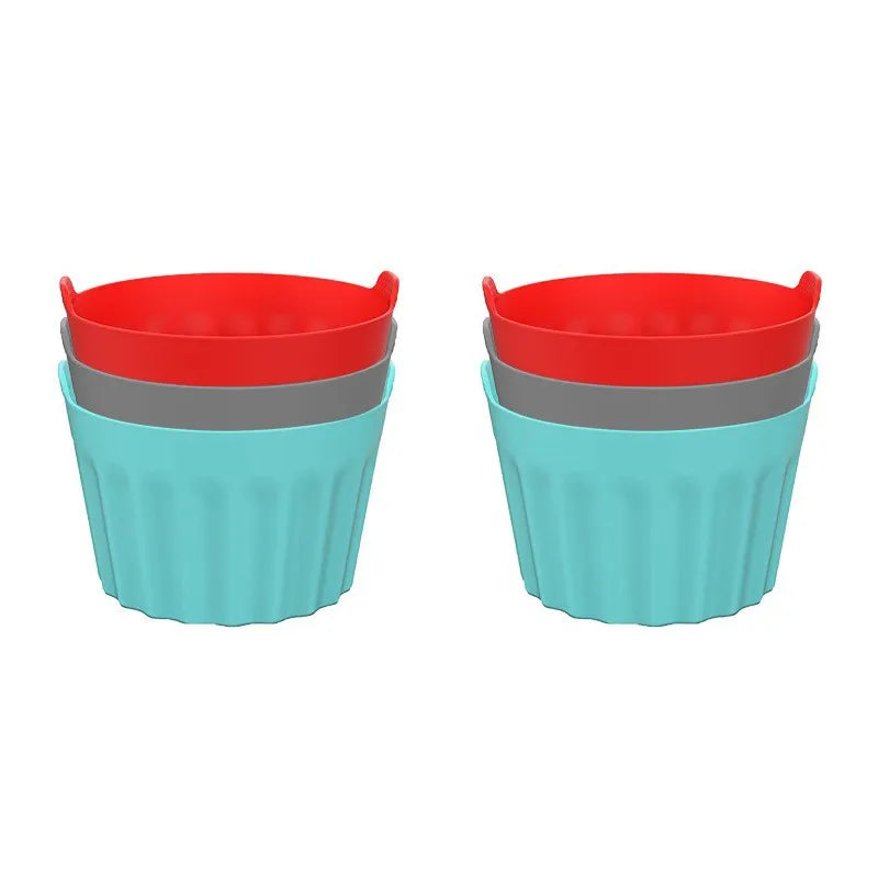 Stampo In Silicone Per Friggitrice Ad Aria Vassoio Multiuso Muffin Torta Crostata E Uova Accessori