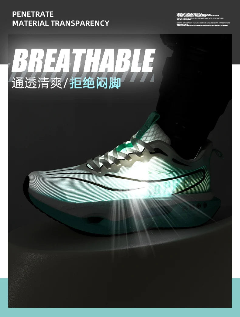 Scarpe Da Corsa Sportive Con Piastra In Carbonio Traspiranti Leggere Comfort Per Jogging Uomo Donna