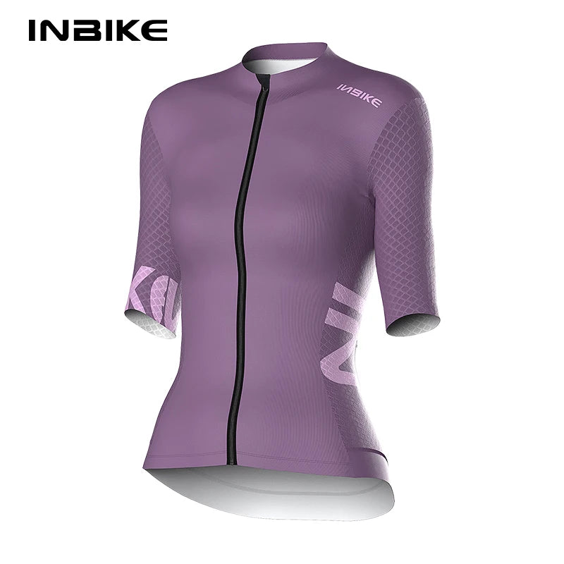 Maglia Ciclismo Da Donna Maniche Corte Estiva Quick Dry MTB Con Tasche Jersey Abbigliamento Da Ciclismo