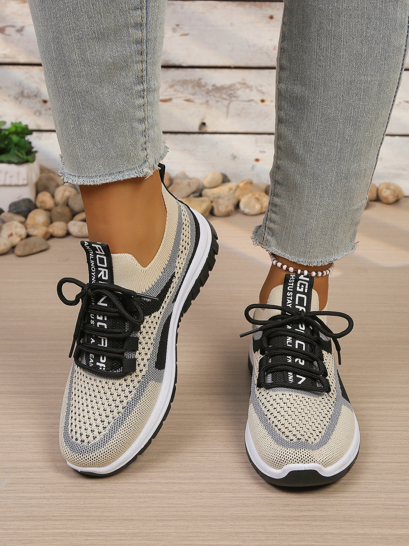 Scarpe Da Donna Estate 2026 Sneaker Casual Nuovo Stile Bicolore Scarpe Da Lavoro Versatili E Alla Moda