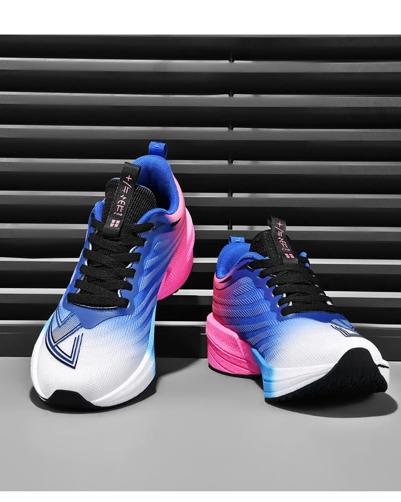 Scarpe da Corsa Sportive Unisex per Maratona Traspiranti Leggere Comode Sneakers Atletiche con Ammortizzazione ad Aria