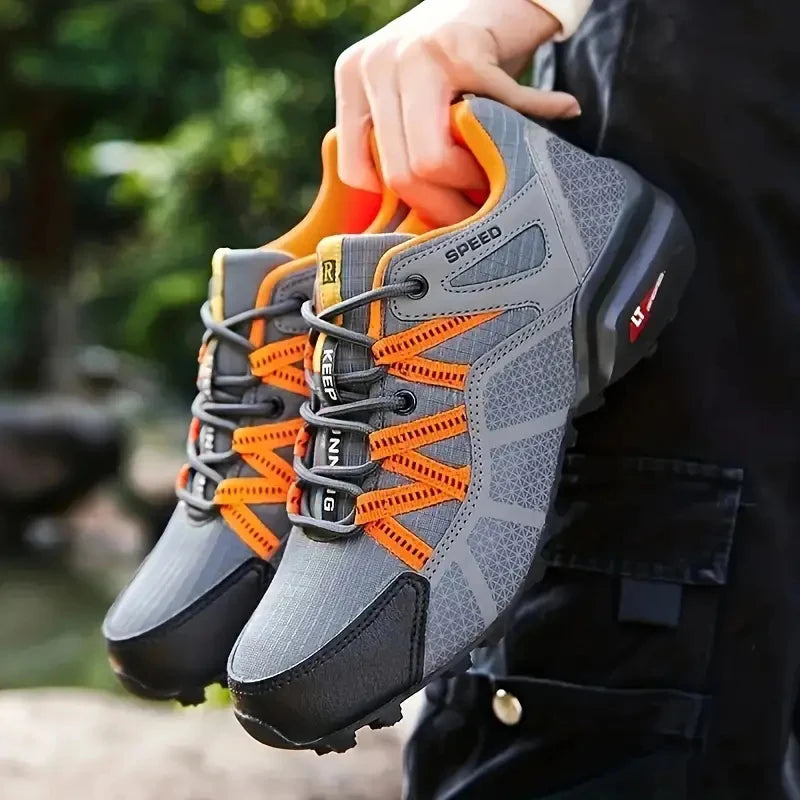 Scarpe sportive da trekking da uomo Stivali da allenamento per escursionismo impermeabili all'aperto Scarpe tattiche da caccia comode e resistenti all'usura da uomo