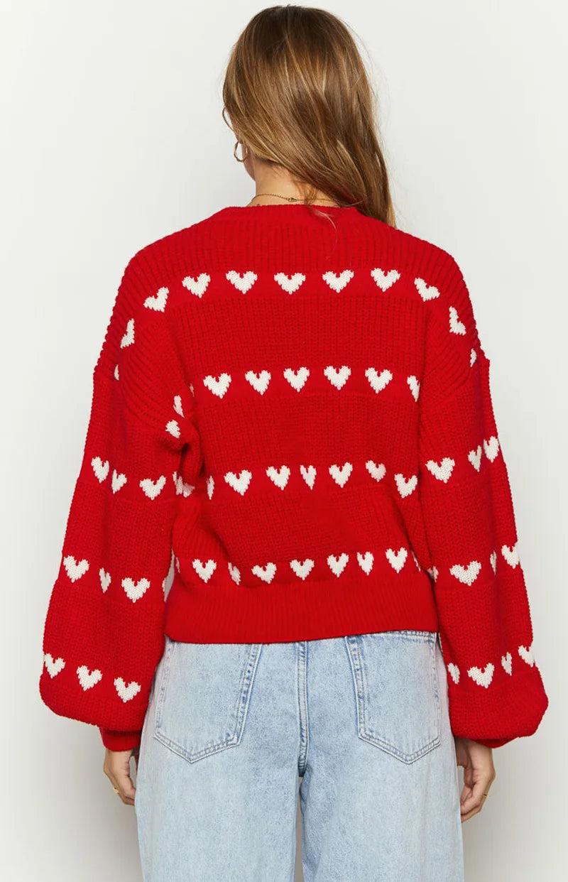 Maglioni Lavorati A Maglia Per Donne In Due Colori Jacquard Collo Rotondo Pullover Trend 2026 Nuovi