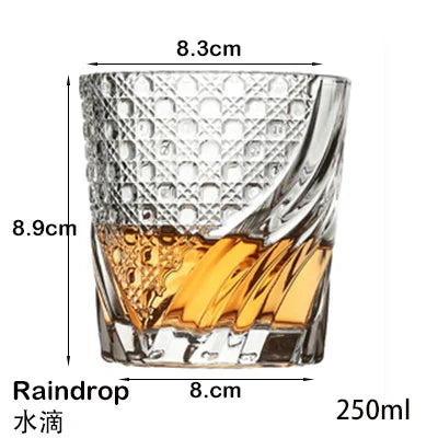 Bicchieri Da Whisky Ecologici E Durevoli Cocktailgeek Forma Rotonda In Vetro Trasparente Per Appassionati Di Whisky