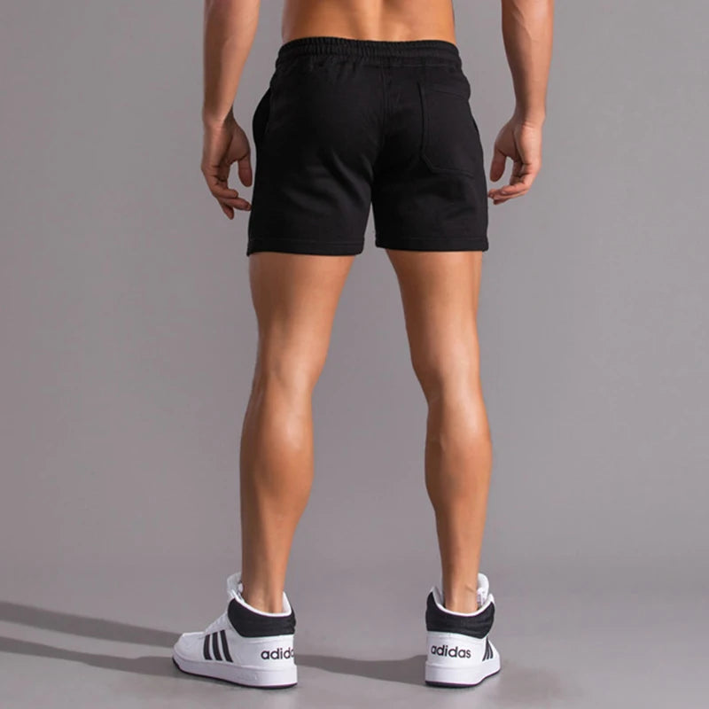 Pantaloncini Da Corsa In Cotone Per Uomo Palestra Fitness Casa Allenamento Yoga Boxer Larghi Pantaloni Corti Sudore