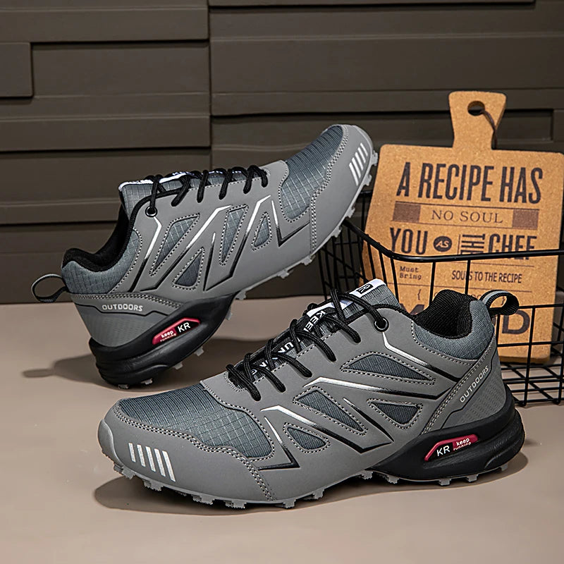 Scarpe Da Trekking Da Uomo Impermeabili Antiscivolo Per Tutti I Terreni Campeggio Allenamento Ciclismo