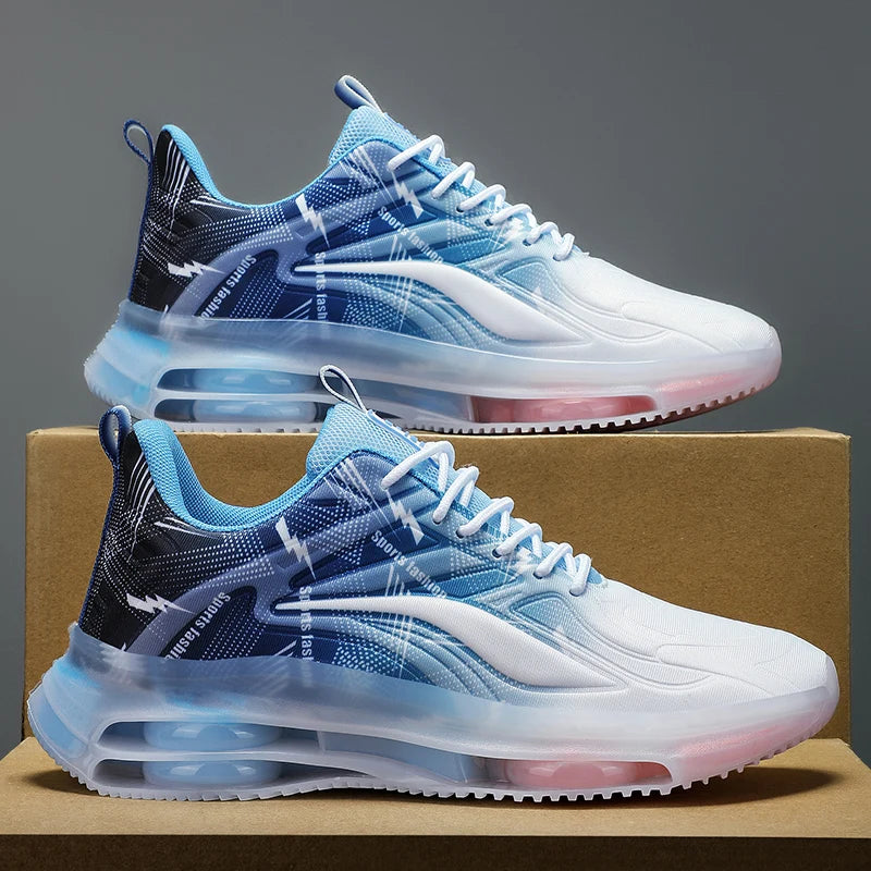 Scarpe Da Basket Da Uomo Moda Con Cuscini Aria Antiscivolo Traspiranti Ammortizzanti Per Attività All Aperto